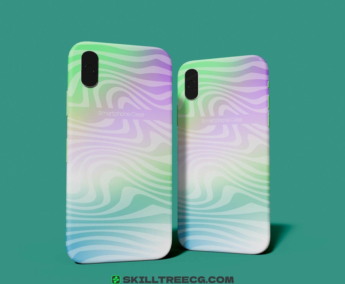 图片[3]-Smartphone Cases Mockup（238770）-技能树